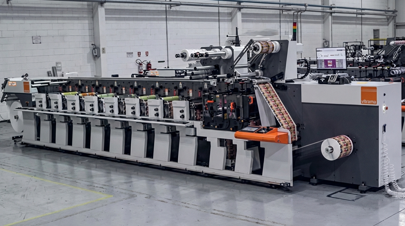 Maquinário de Impressão Industrial de Alta Performance
